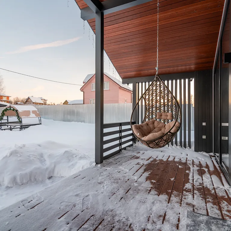 Домик в Икше с камином и сауной (Lato-76)