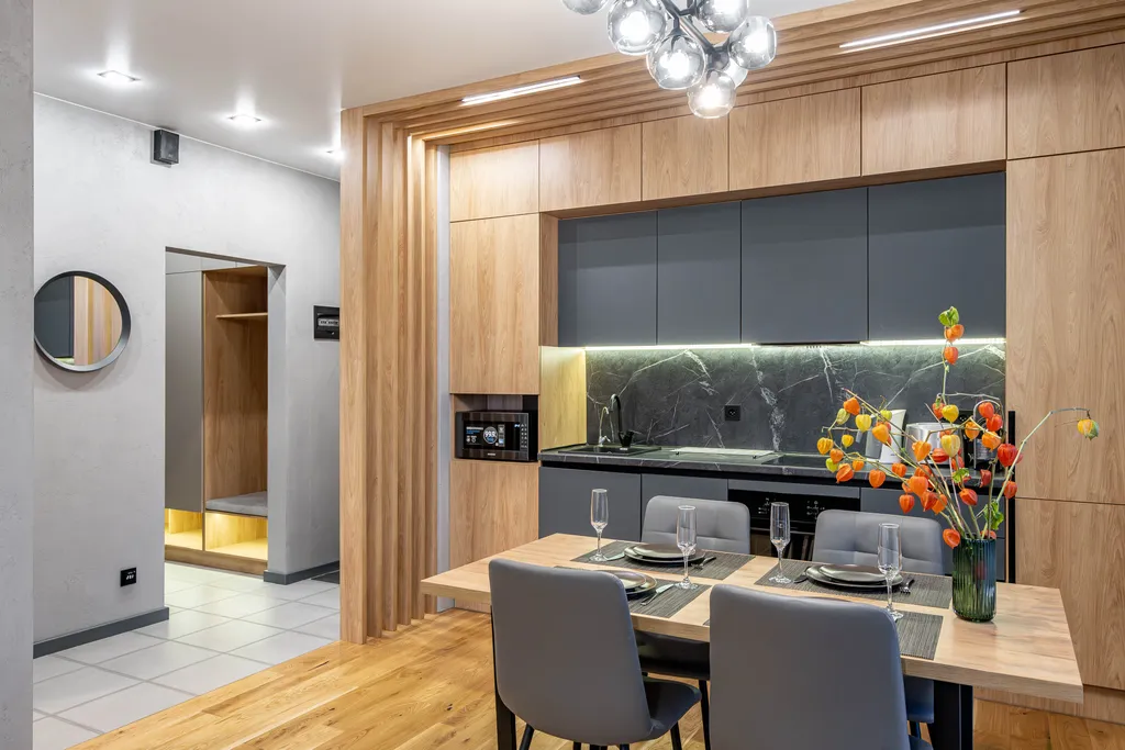 Охта Сьют 21 рядом с входом в Охта парк