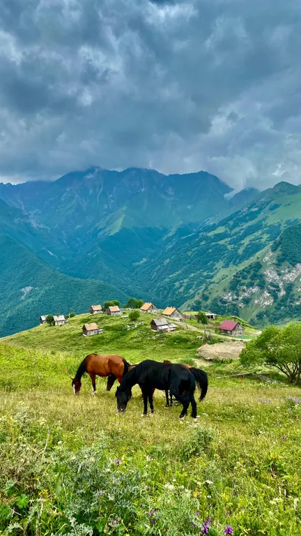 Уютный домик в горах