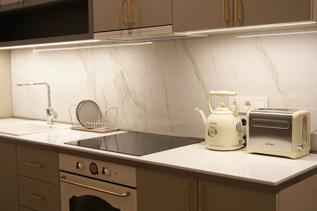 Дизайнерские апартаменты в центре города с 2-мя спальнями