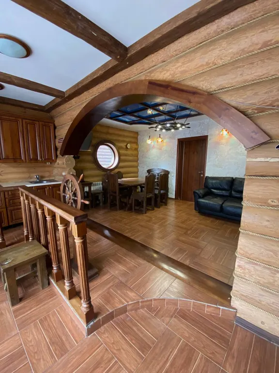 Дизайнерский дом Каравелла в центре Абзаково