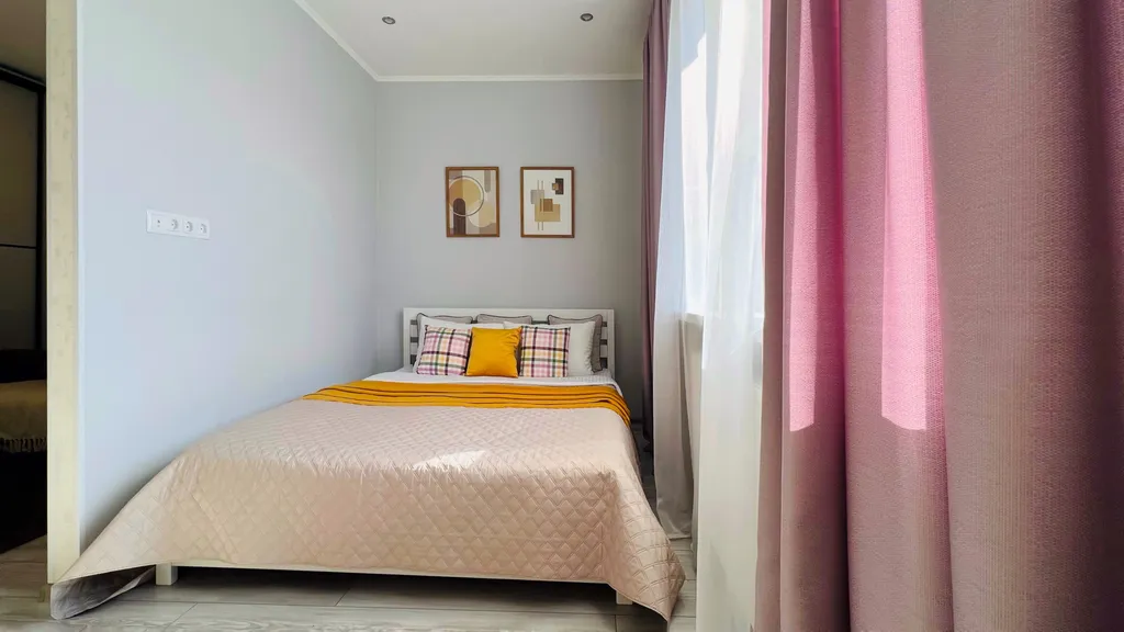 Просторная, ухоженная квартира недалеко от моря