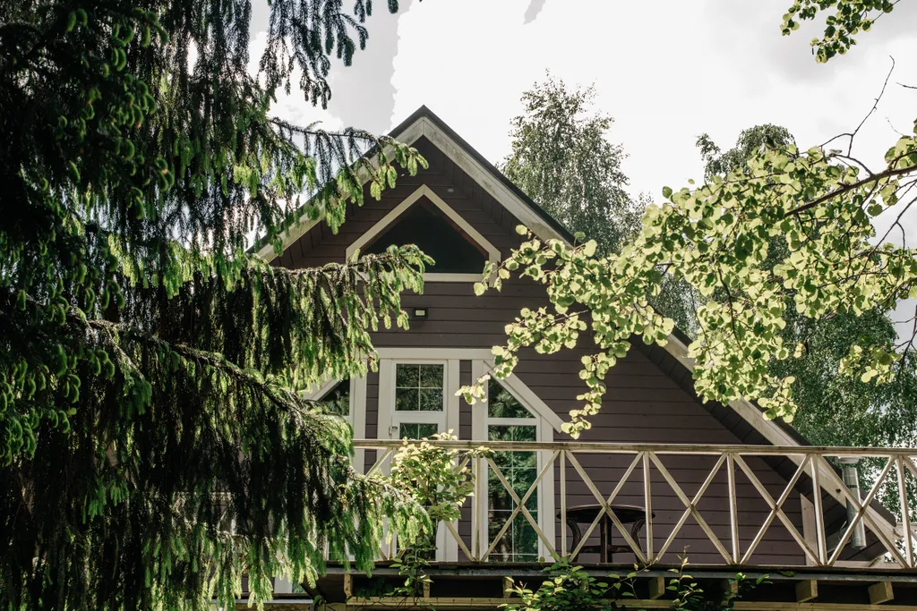 Мансардный номер - студия на двоих с террасой