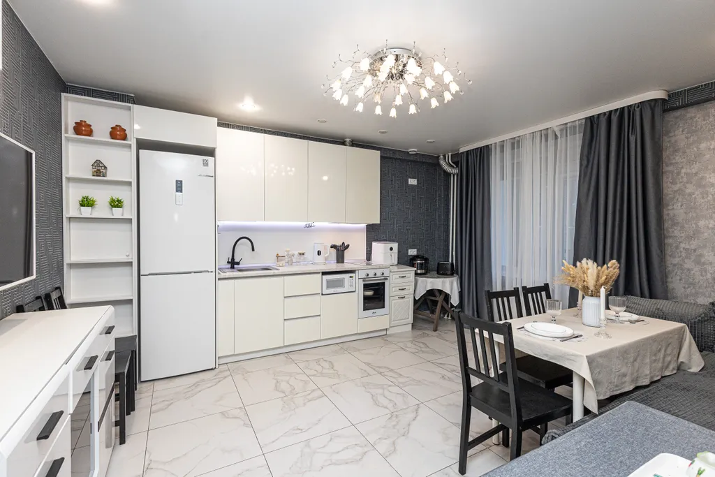 Квартира в новом доме в центре города