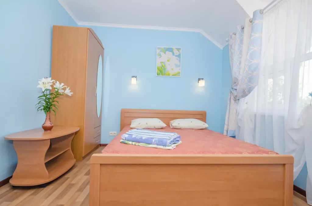 Двухместный Стандарт с двуспальной кроватью и дополнительным местом