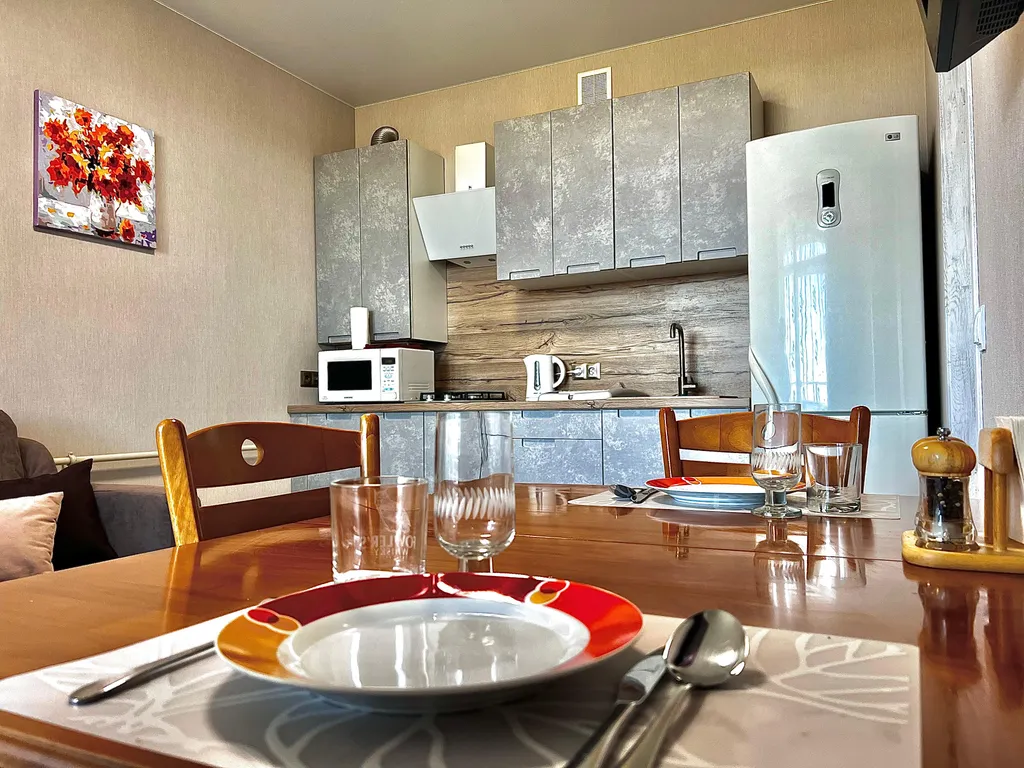 Квартира в тихом районе на берегу реки Новая Преголя