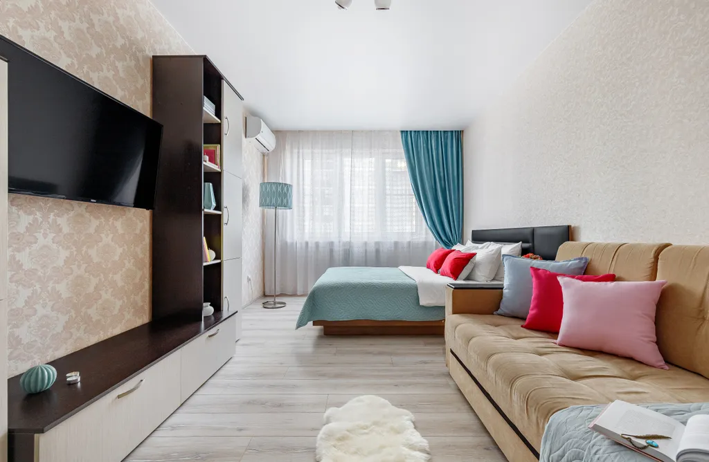 Квартира Уютная квартира в новом ЖК Три богатыря в центре — Краснодар