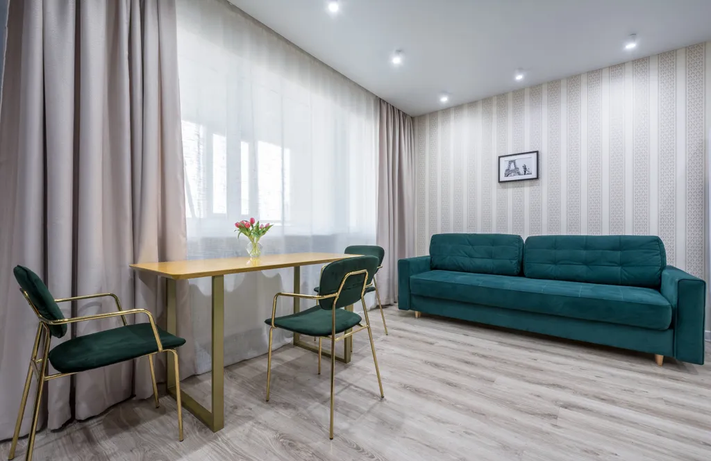 Апартаменты на 16-м этаже — лучший вид на главную площадь города