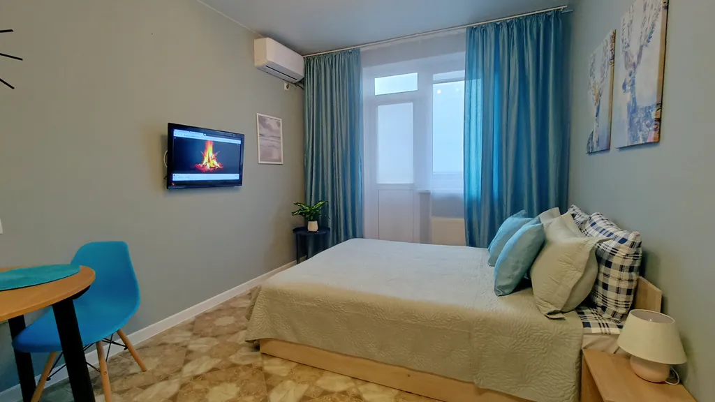 Уютная студия на Заполярной рядом с микрохирургией глаза, ККБ №2