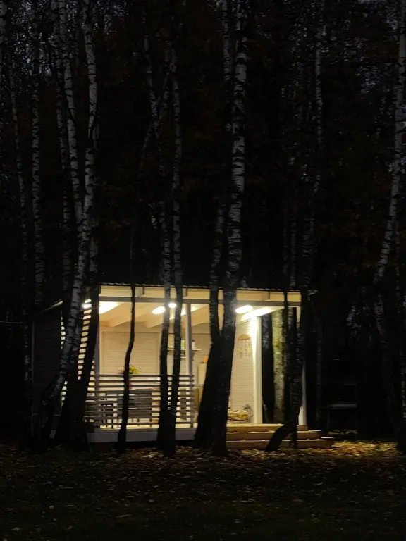 Дом с баней в национальном парке Угра