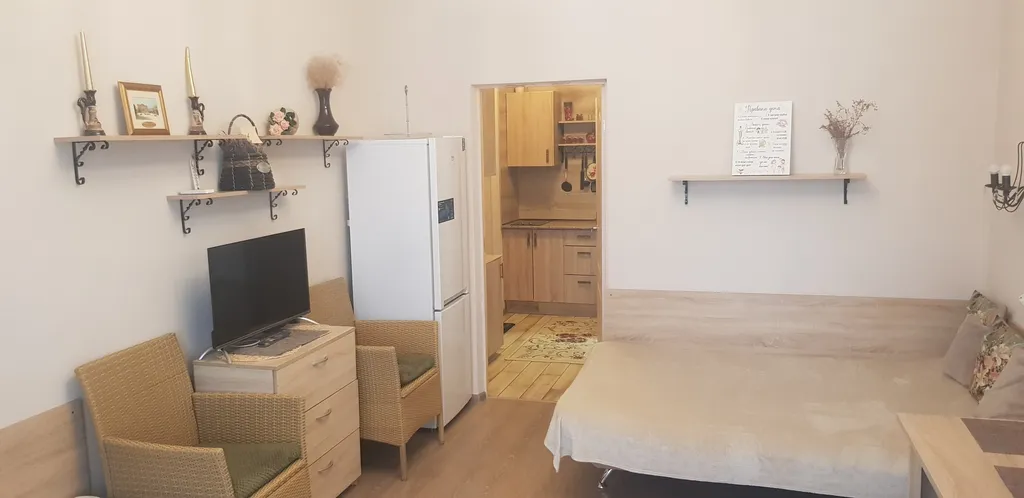 Квартира Квартира Уютная студия в 5 минутах ходьбы от моря — Анапа