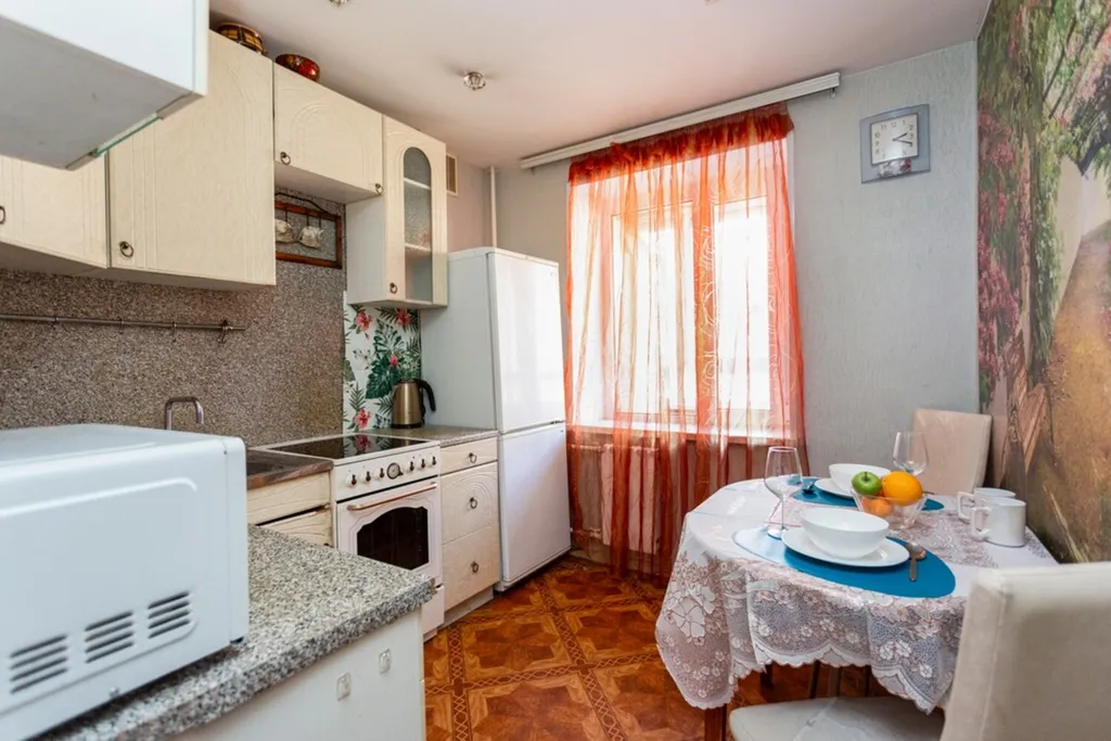 Удобная трехкомнатная квартира для 5 гостей