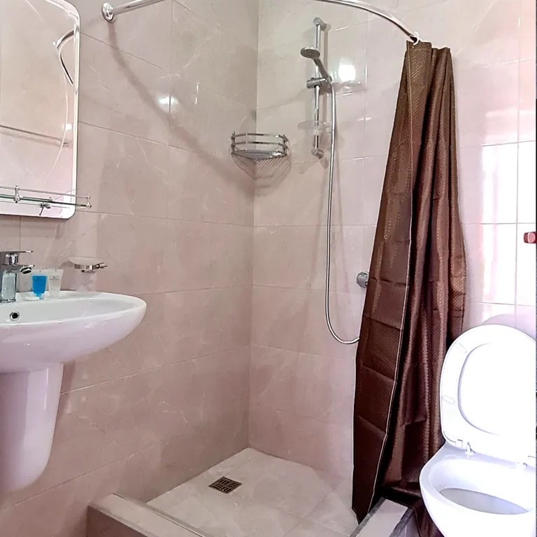 Солнечная студия #6 с балконом WI-FI и кондиционером в Гонио