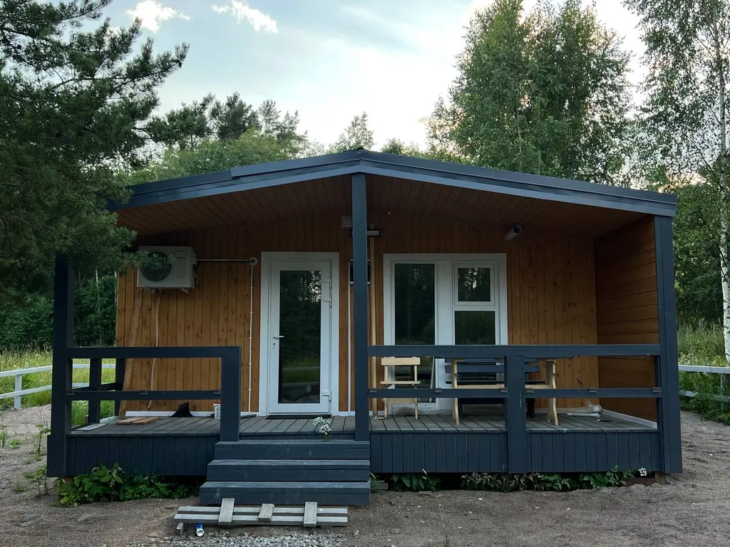 Коттедж Уютный домик в тихом месте рядом с водой — аренда посуточно в Выборг