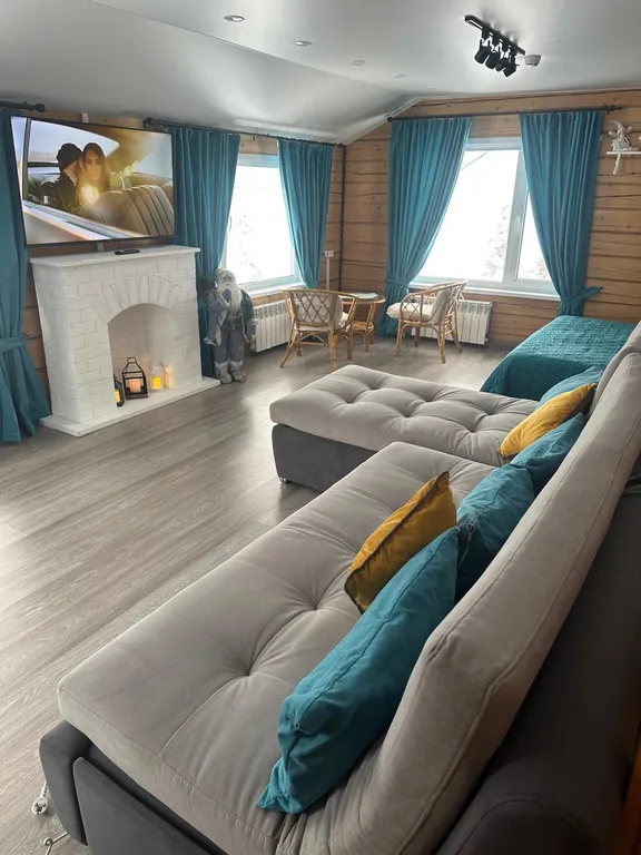 Коттедж ХоббитГеш уютный дом из бруса — Шерегеш