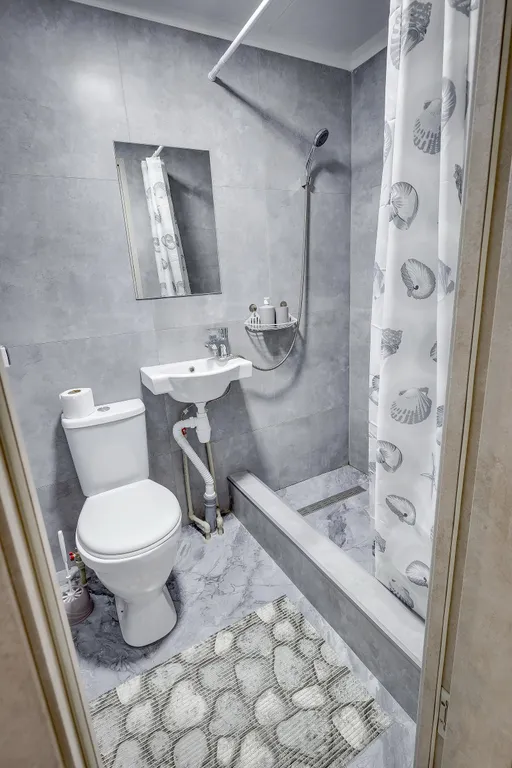 Удачный вариант двухместной студии на Розыбакиева