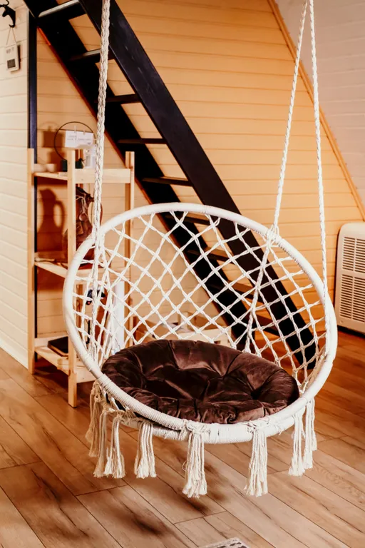 Коттедж Коттедж Медовый А-фрейм с уникальным дизайнерским интерьером — Озёры