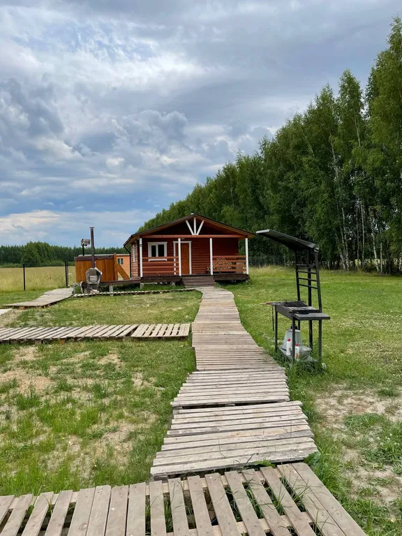 The поле - дом с баней и купелью без соседей