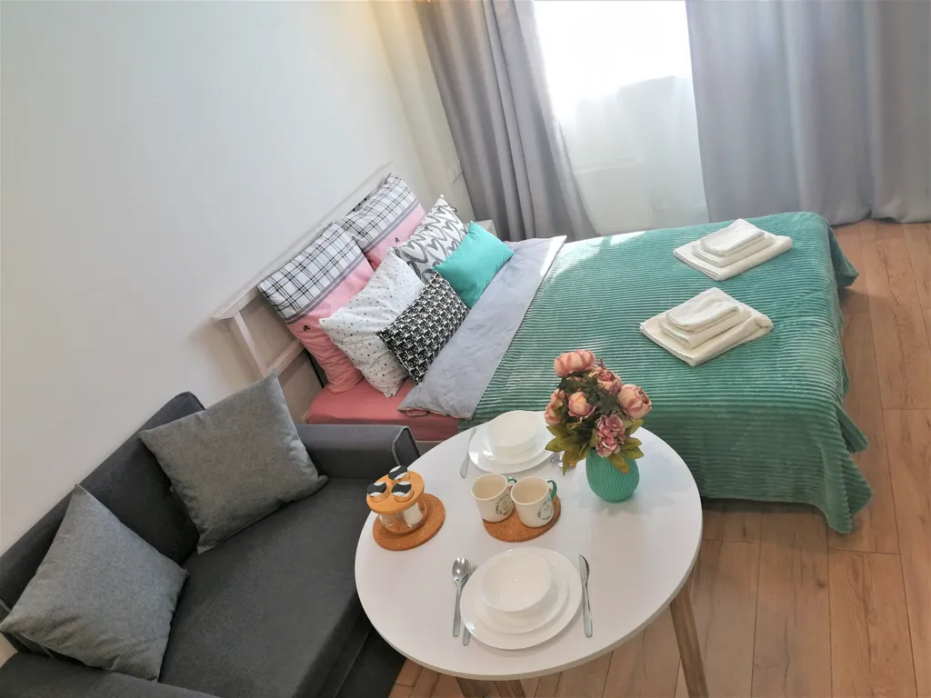 Квартира Студия loft с балконом — аренда посуточно в Голубое