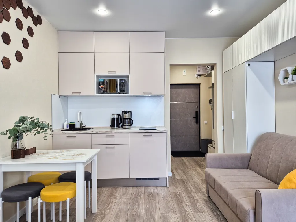 Студия в Летнем с видом на лес