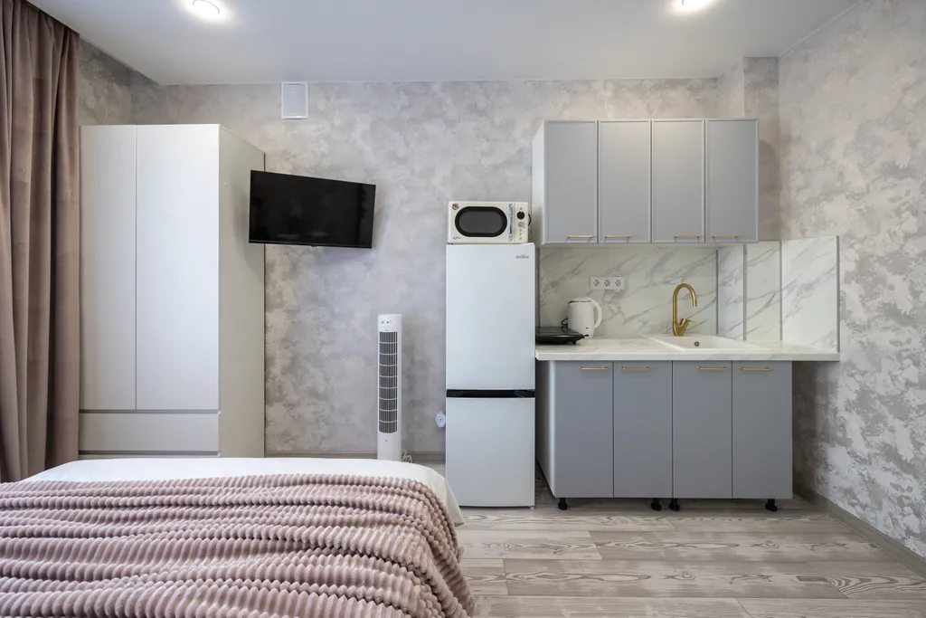 Студия 3 в центре курортного города