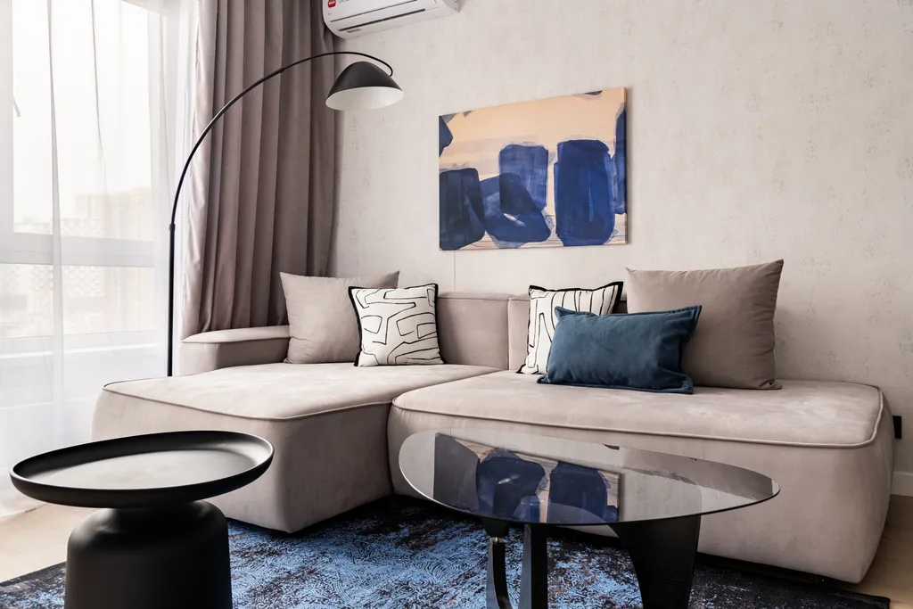 Квартира Квартира Elegance in Blue — Москва
