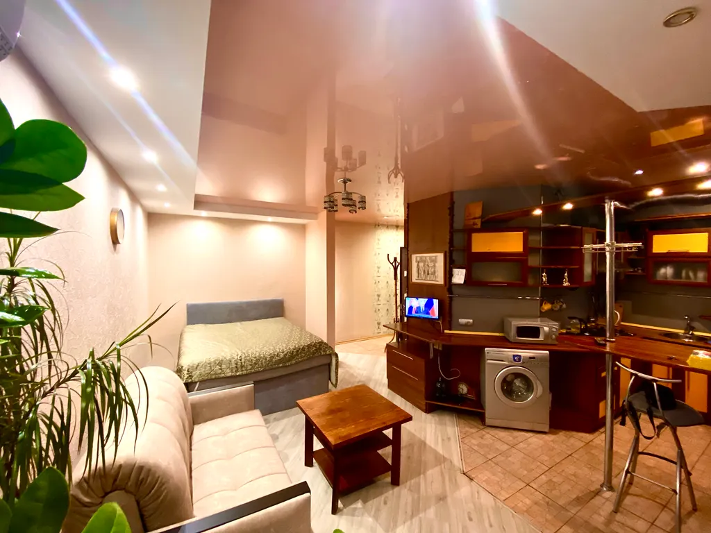 Уютная студия рядом с Волгой