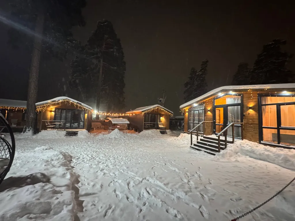 Квартира Квартира Улучшенный дом с двумя спальнями и гостиной — Архыз