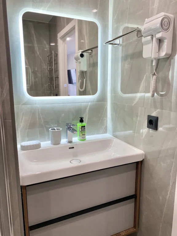 Квартира Квартира Уютная студия для вашего отдыха с парковочным местом — Шушары