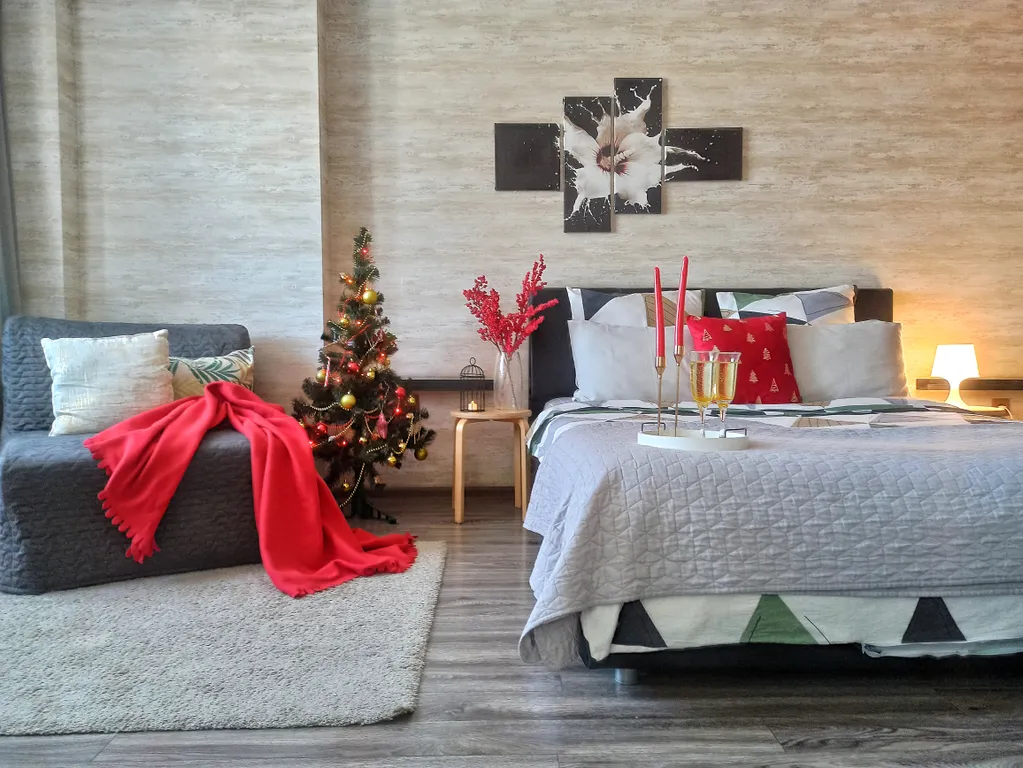 Видовая 1-комнатная квартира бизнес-класса в ЖК Клевер — аренда посуточно в Ангарск