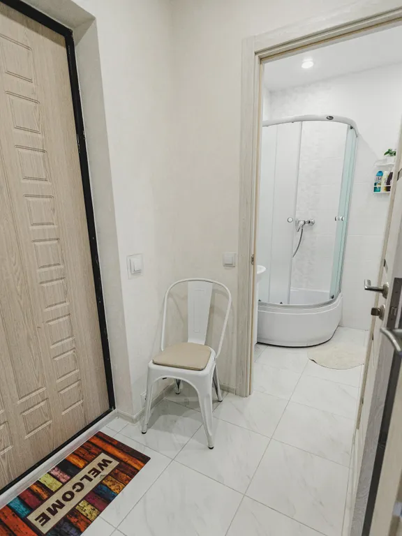 Sky studio с панорамным видом на город