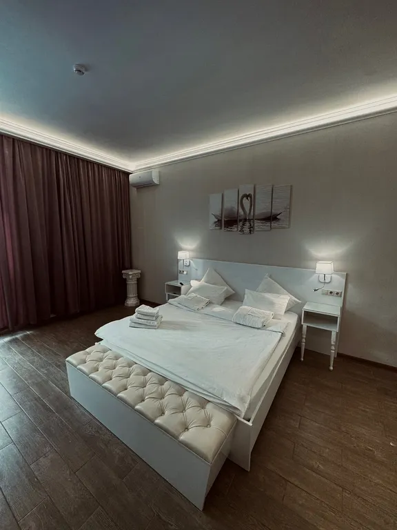 Квартира Квартира Суперлюкс с кроватью размера «queen-size» — Борисовка