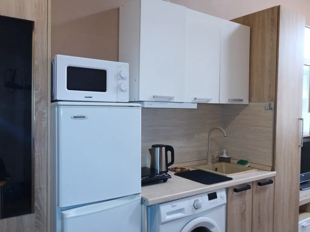 Отличная квартира-студия для семейного отдыха в 5 минутах от моря