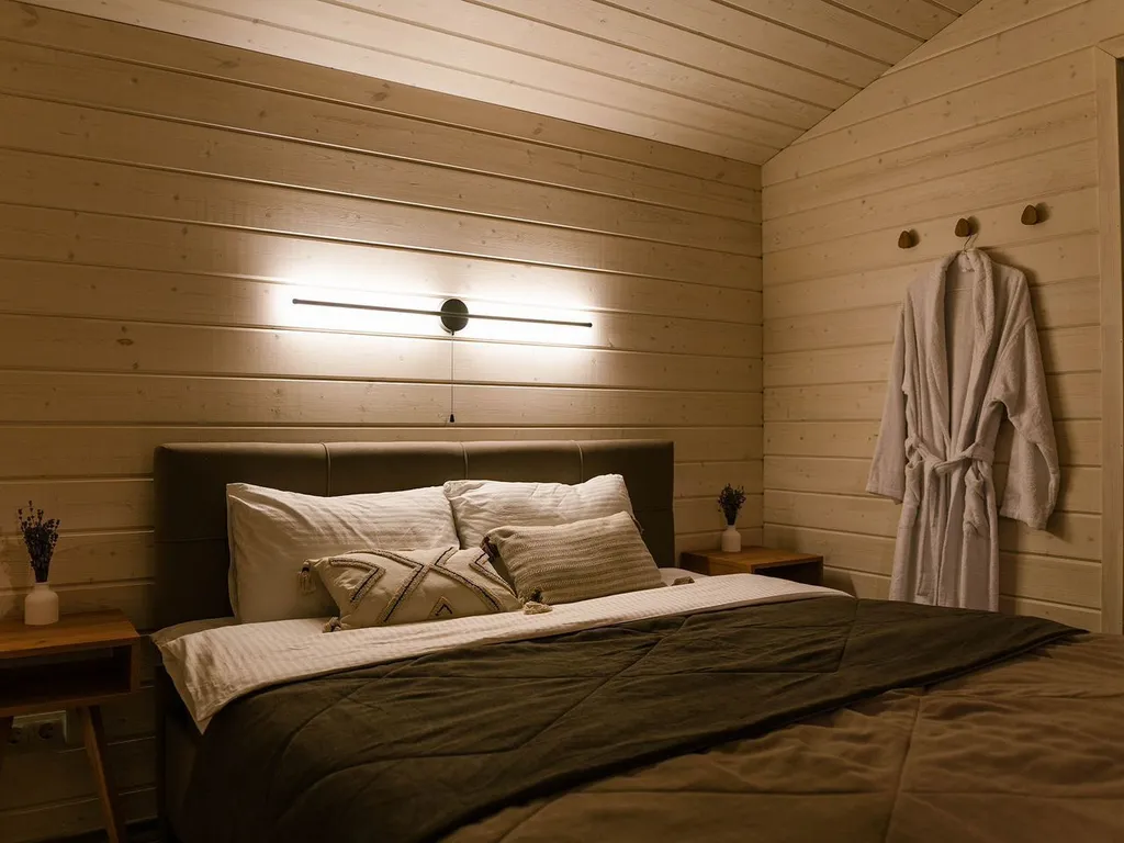 Коттедж Домик на берегу реки Охта — Агалатово