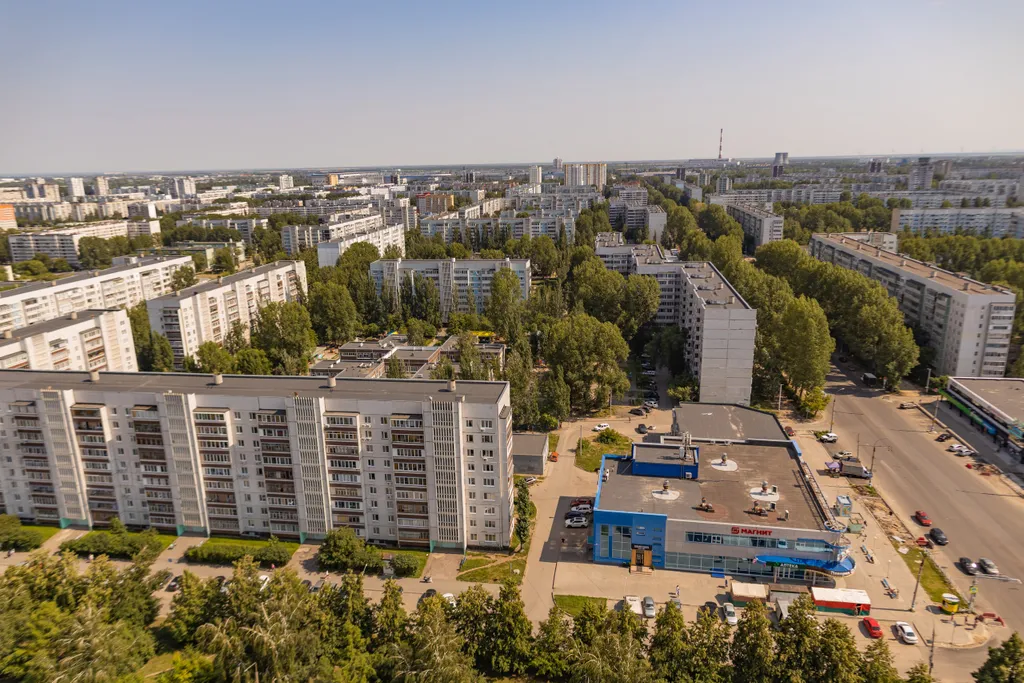 Атмосфера Тосканы | панорама города и рассветы из окна на 23-м этаже