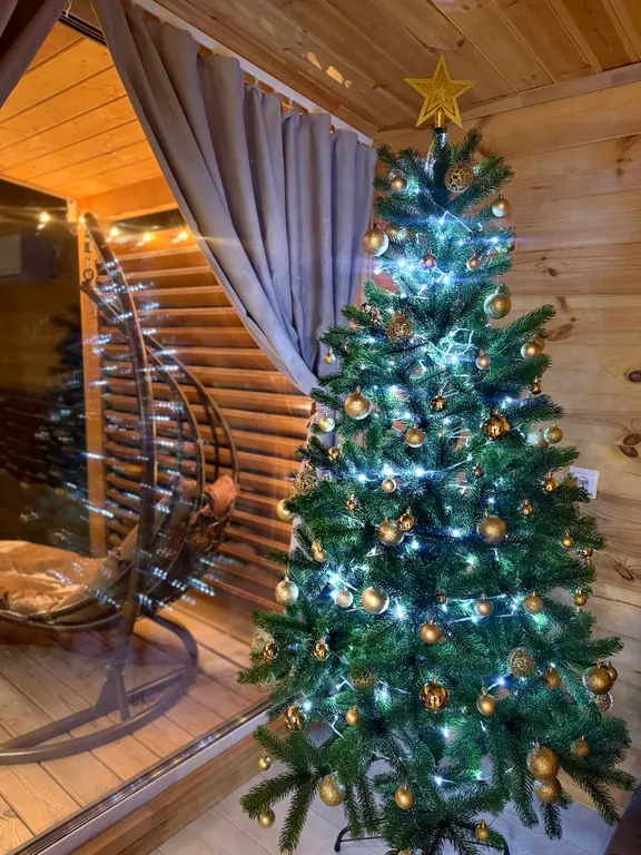 Шале с баней на дровах