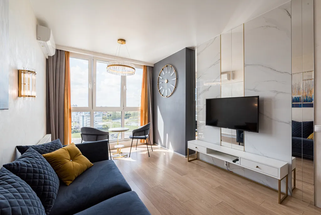 Апартаменты у Дана молл с видом на озеро