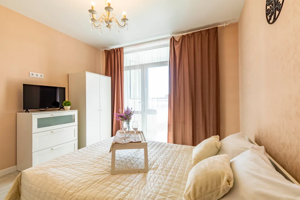 Евродвушка в 6 мин от м. Уральская для 4 гостей