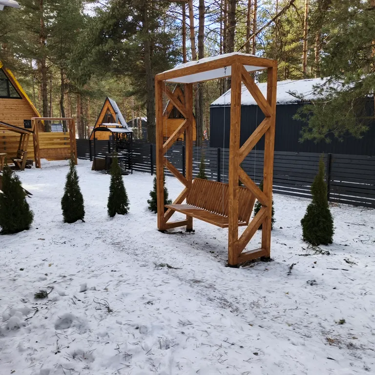 Коттедж Новый уютный дом в хвойном лесу вблизи поселка — Архыз