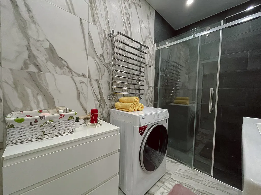 Дизайнерская квартира с евроремонтом в ЖК Сердце Каспия в самом центре