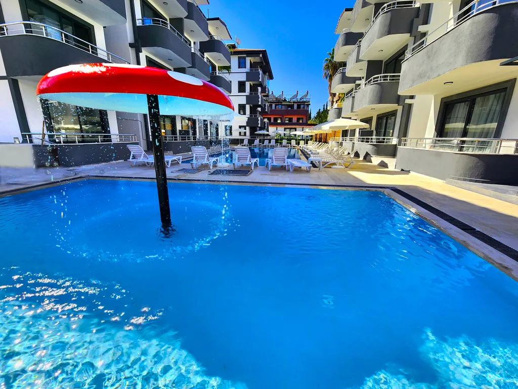 Квартира в Сиде в комплексе с бассейном