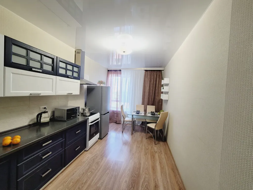 Просторная трёхкомнатная квартира с балконом