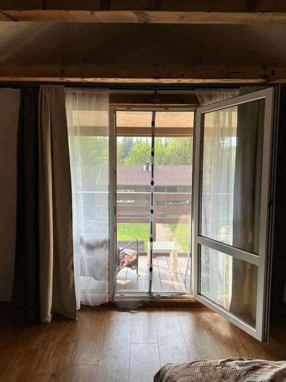 Дом с сауной на дровах, беседкой и мангальной зоной, фотозона