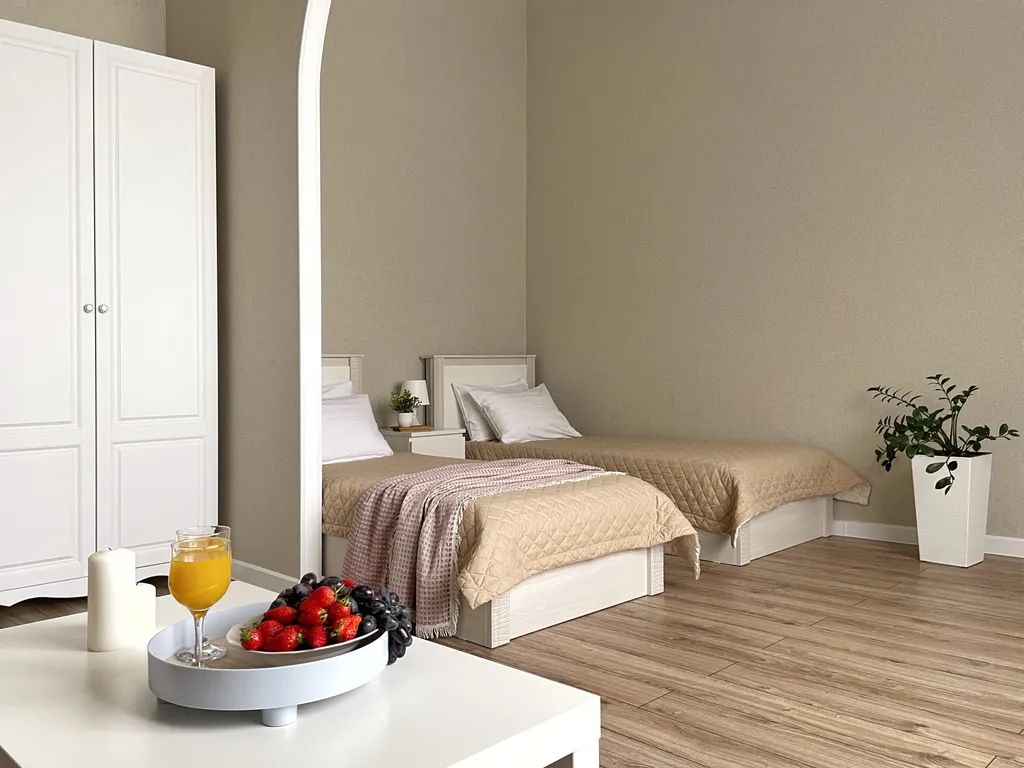 Двухкомнатная квартира у озера бесконтактное заселение. Поддержка 24/7