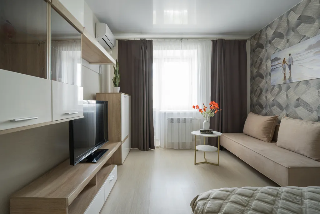 Красивая однокомнатная квартира в микрорайоне ГГМ рядом с СОК Юпитер