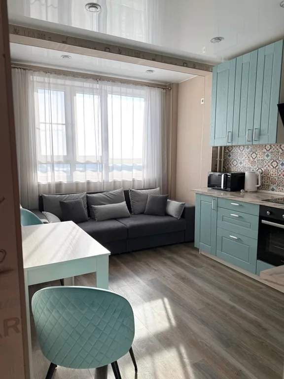 Просторная светлая квартира в ЖК Парковый в центральном парке города