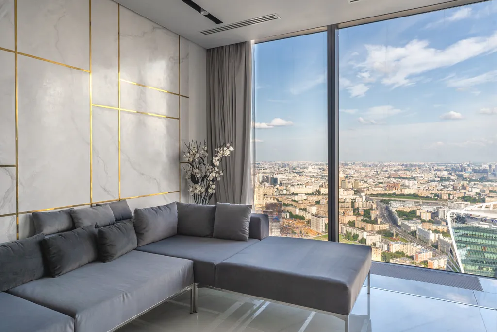 Квартира Апартамент на 73 этаже Москвы-сити с хамамом и настольными играми — аренда посуточно в Москва