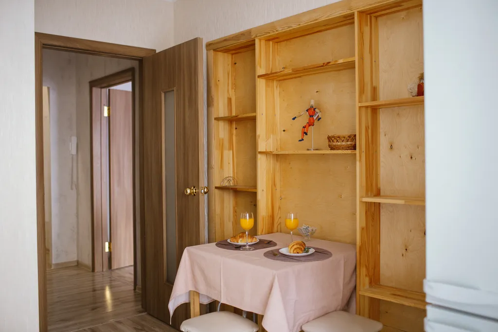 Просторная однокомнатная квартира на 4х гостей