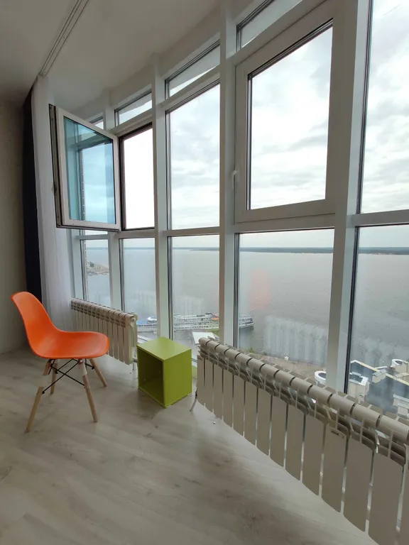 Квартира в центре с видом на реку Волга и Залив