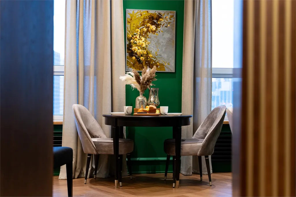 Квартира Квартира Green Retreat с видом на Москва-реку у метро Шелепиха — Москва